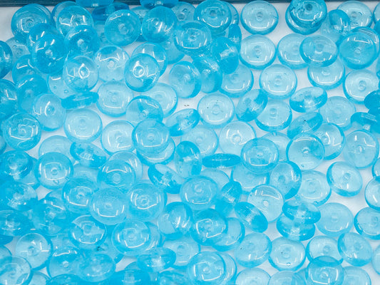 OUTLET Spacer Rondelle 压珠，6 毫米，玻璃，捷克共和国