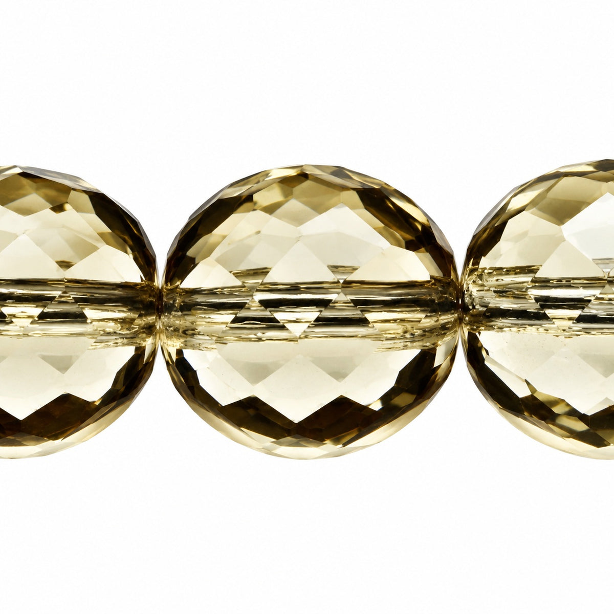 Faceted Round Fire Polished Beads, Gray (40010), Glass, Czech Republic