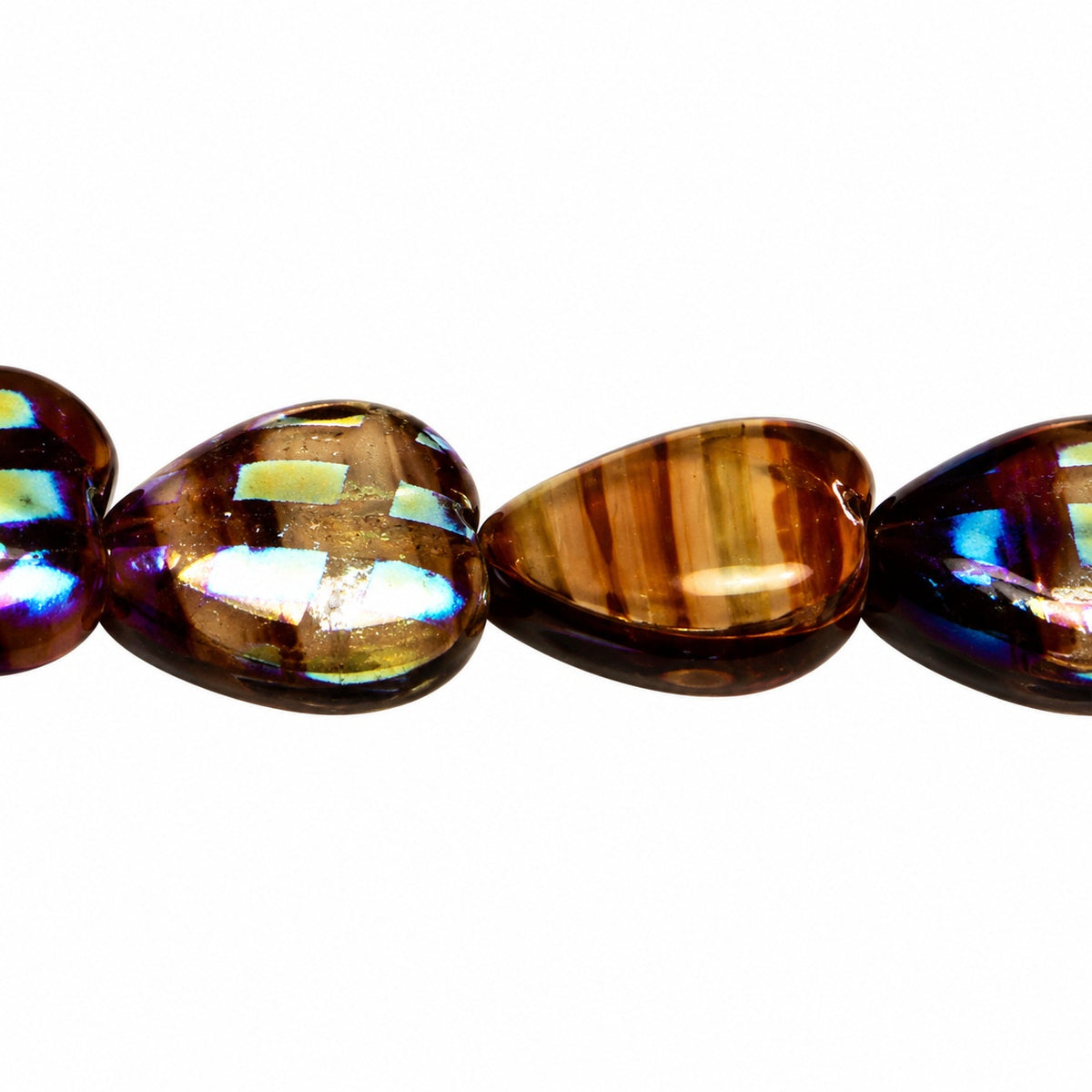 Heart Beads, Xxxxx 28704 (xxxxx-28704), Glass, Czech Republic