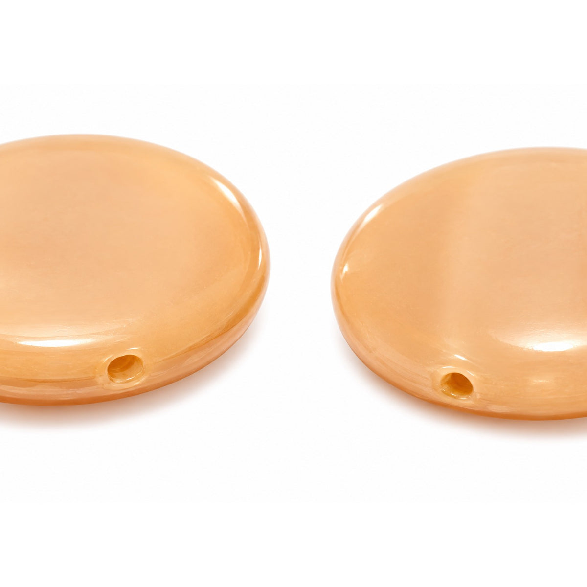 2-Hole Coin Beads, 16000 (16000), Glass, Czech Republic