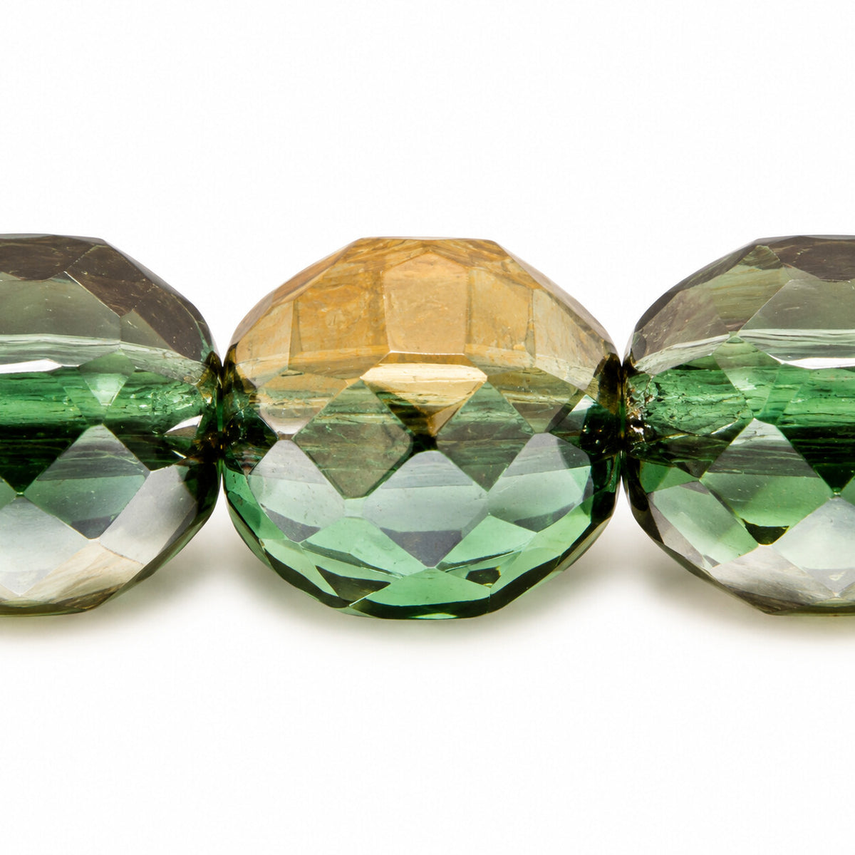 Faceted Special Cut Beads, 50300 Crystal Bronze Capri (50300-22601), Glass, Czech Republic