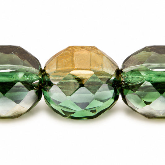 Faceted Special Cut Beads, 50300 Crystal Bronze Capri (50300-22601), Glass, Czech Republic