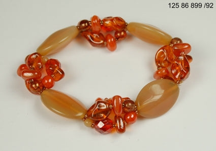 3 pcs Jewelry piece with Czech Glass Beads (OUTLET Vintage)