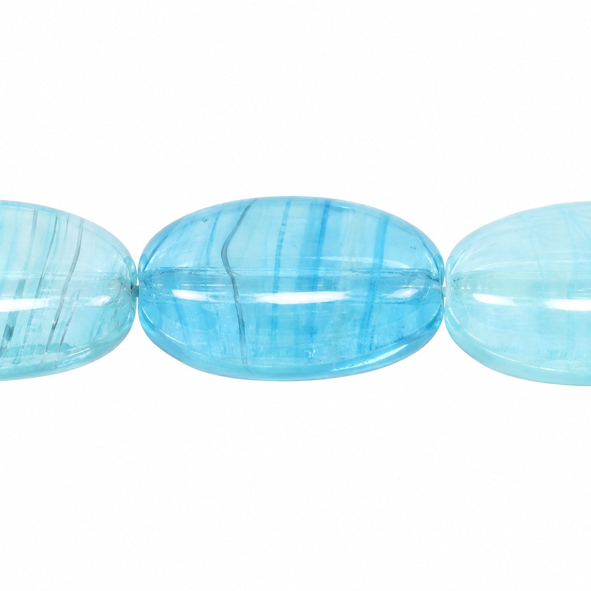 Oval Beads, X1917 (x1917), Glass, Czech Republic