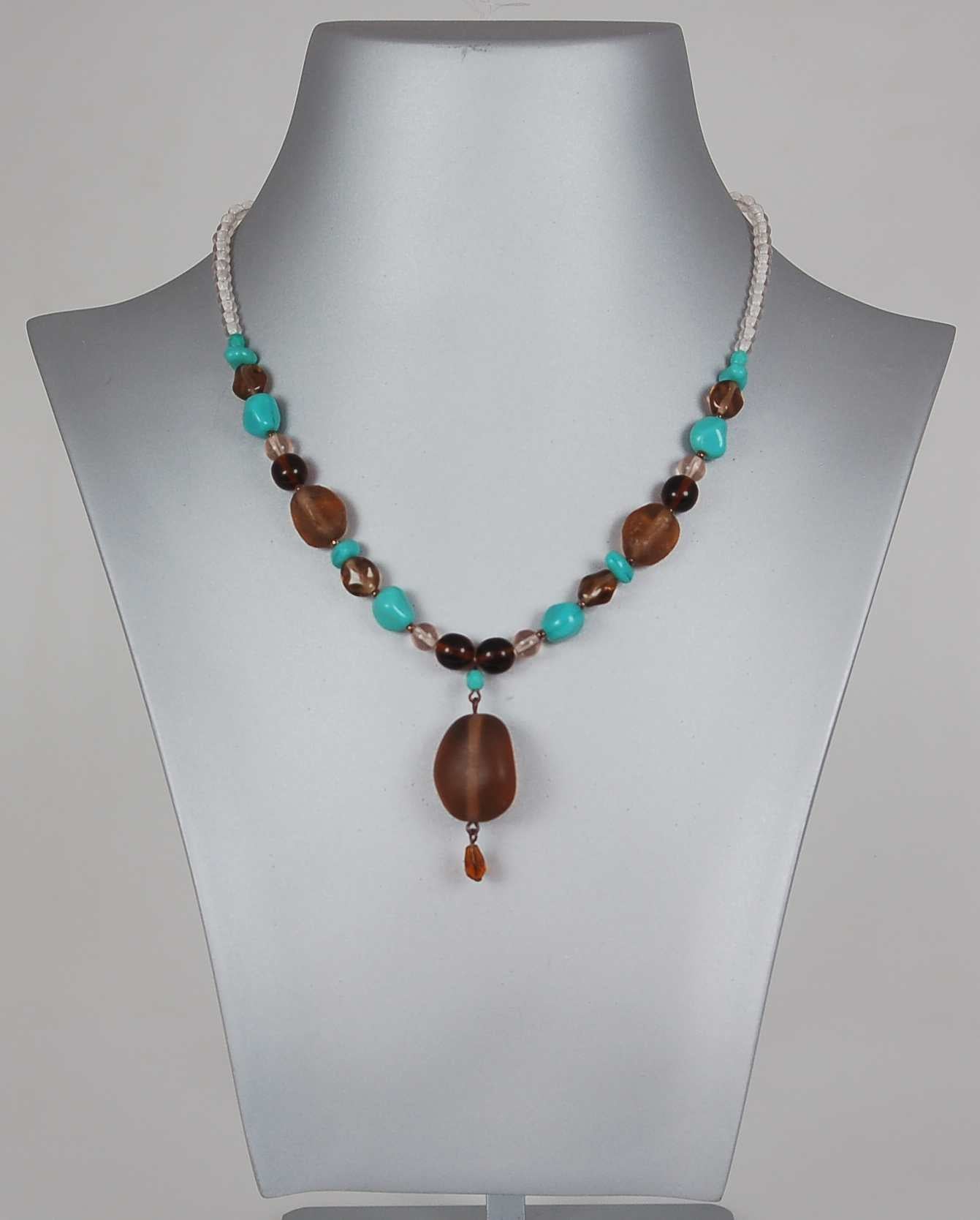 3 pcs Jewelry piece with Czech Glass Beads (OUTLET Vintage)