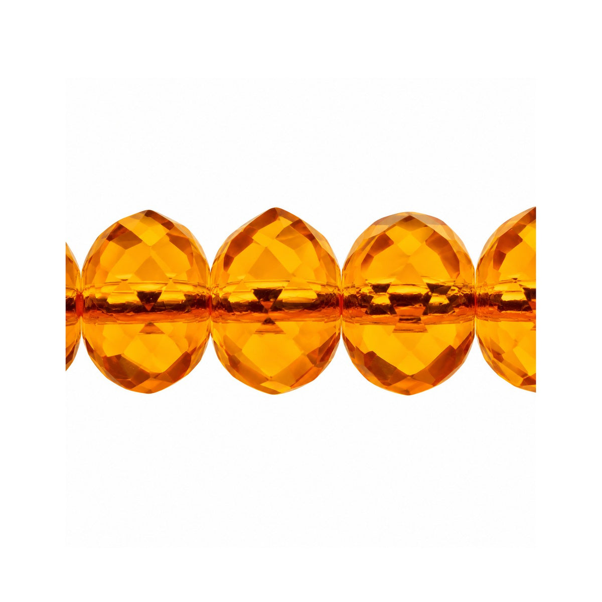 Special Cut Faceted Fire Polished Beads, Transparent Yellow (80020), Glass, Czech Republic