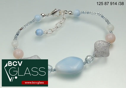 3 pcs Jewelry piece with Czech Glass Beads (OUTLET Vintage)