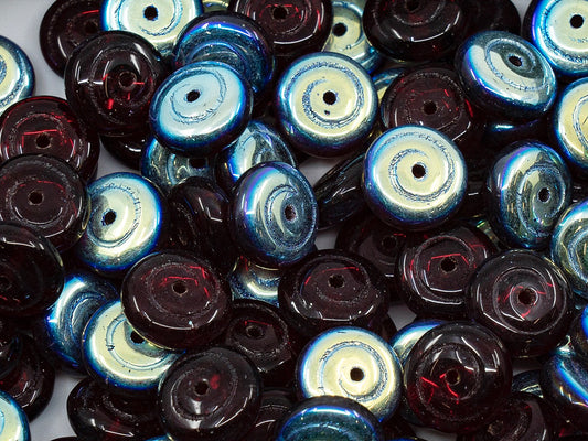 OUTLET 蜗牛压珠，毫米，玻璃，捷克共和国