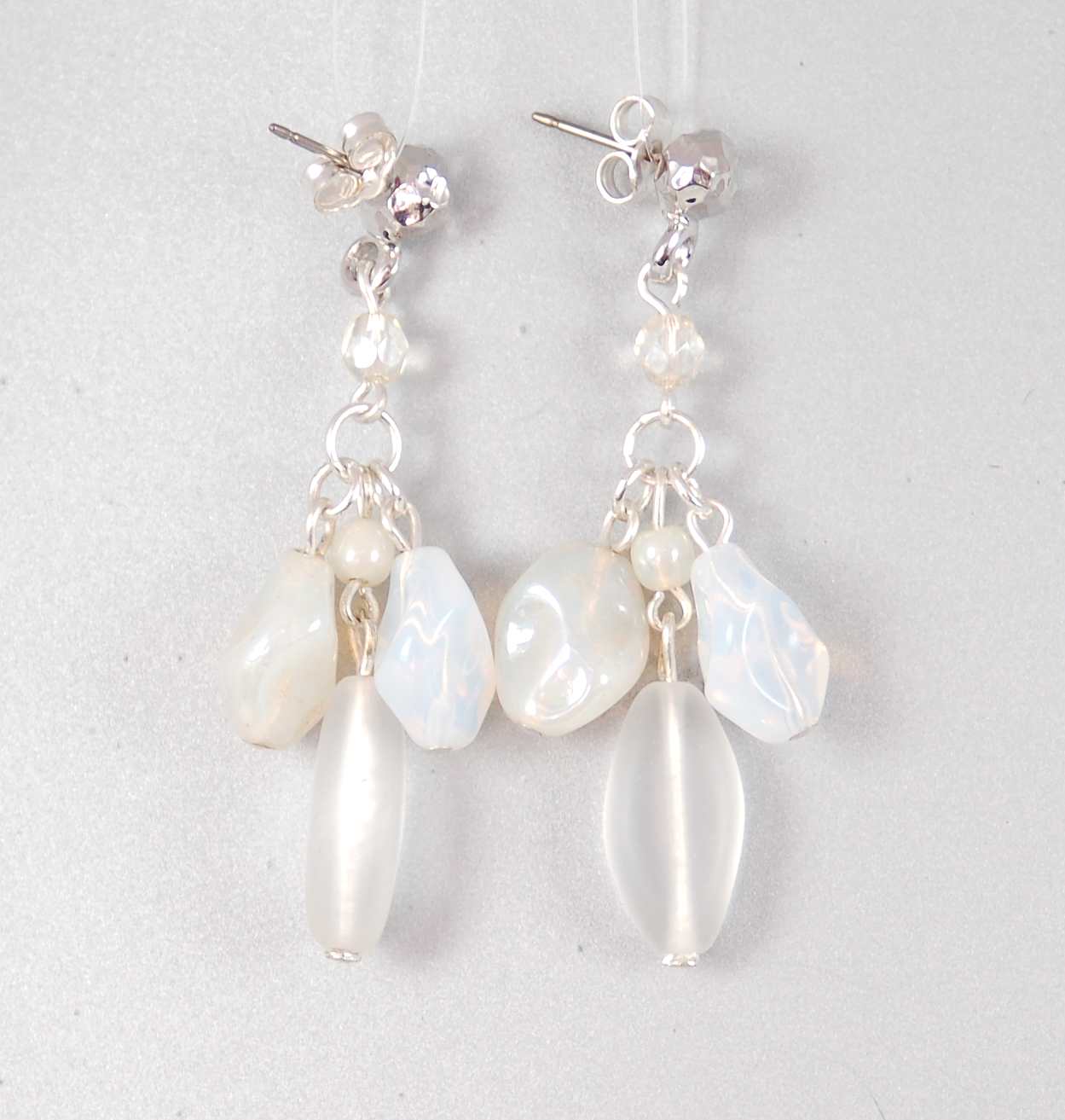 3 pcs Jewelry piece with Czech Glass Beads (OUTLET Vintage)