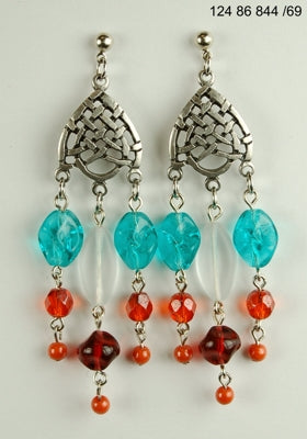 3 pcs Jewelry piece with Czech Glass Beads (OUTLET Vintage)