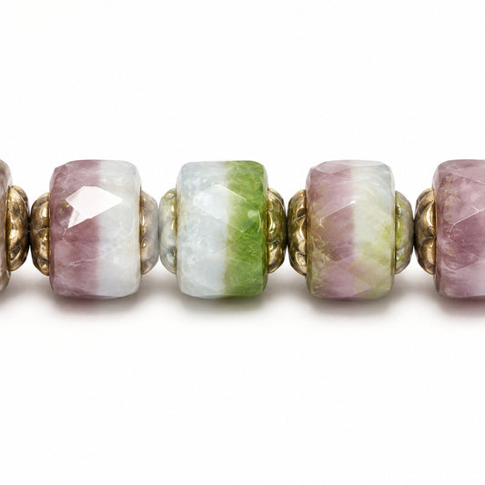Cathedral Faceted Fire Polished Beads Special Cut, X1957 Gold Lined (x1957-54202), Glass, Czech Republic