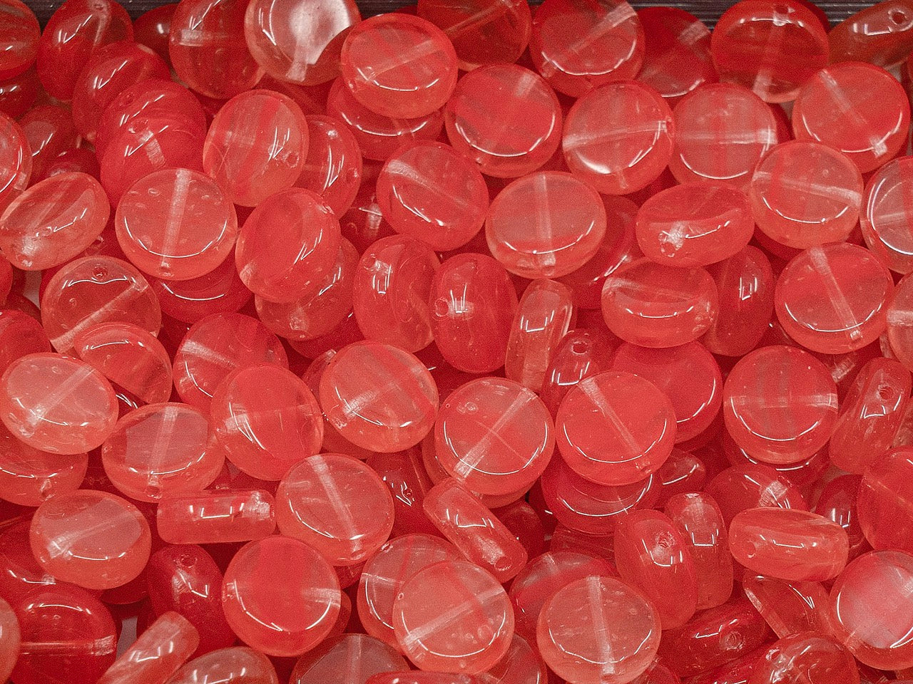 アウトレット プレスビーズ、mm、ガラス、チェコ共和国