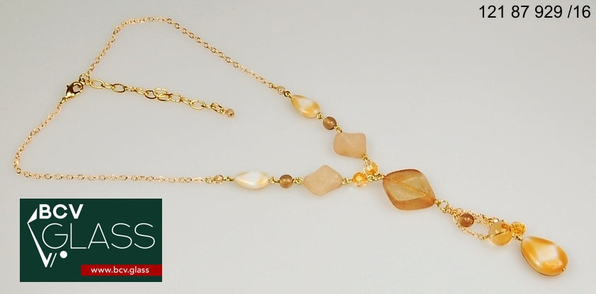 3 pcs Jewelry piece with Czech Glass Beads (OUTLET Vintage)