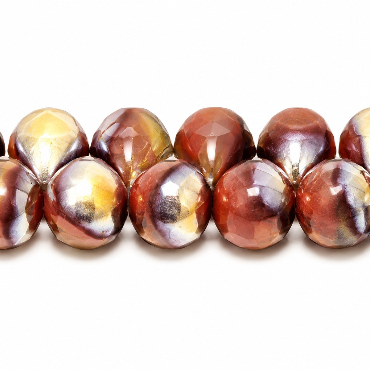 Drop Beads, X2386 Prismatic Phoenix (x2386-27104), Glass, Czech Republic