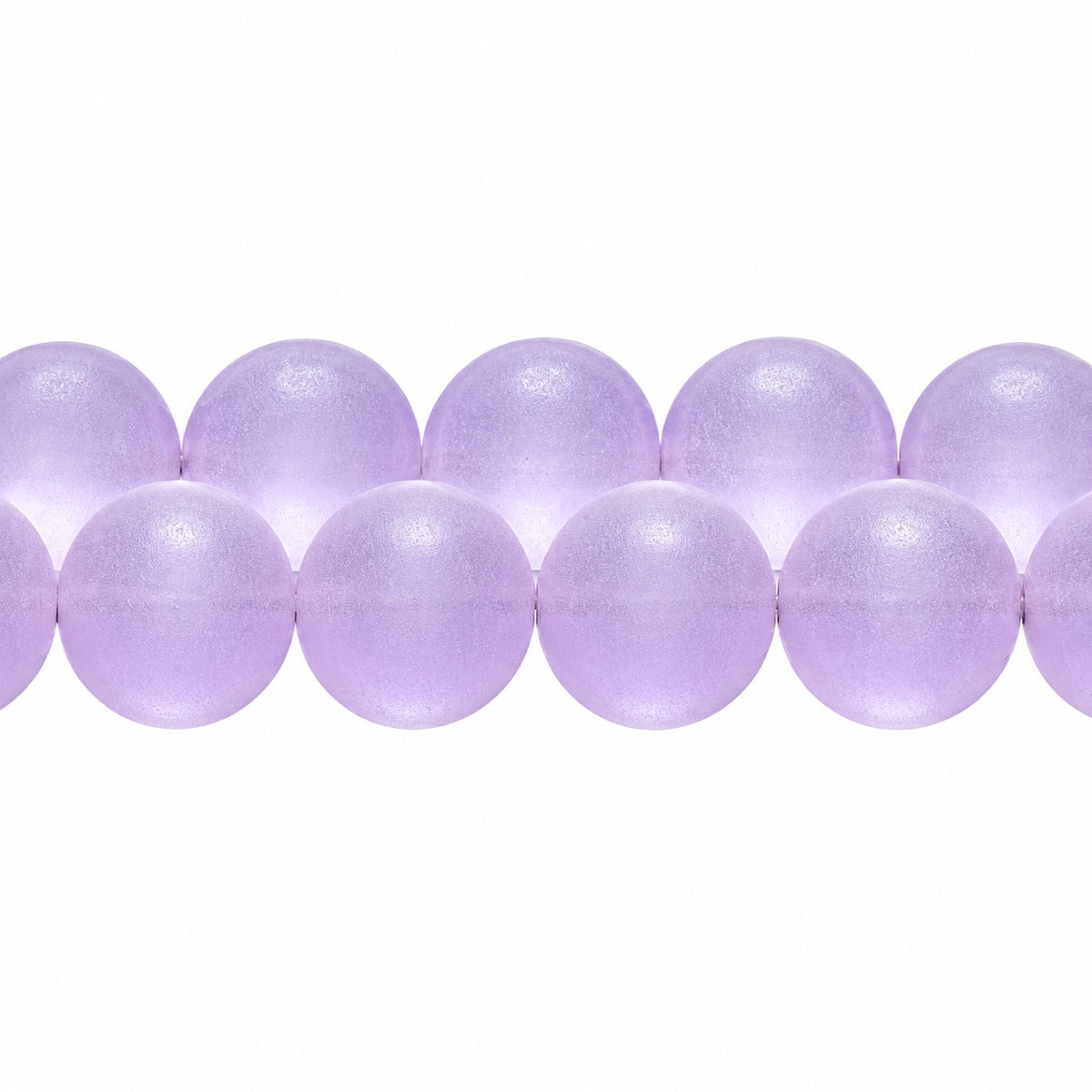 Drop Beads, Transparent Light Amethyst Matte (20310-84110), Glass, Czech Republic