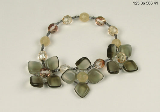 3 pcs Jewelry piece with Czech Glass Beads (OUTLET Vintage)