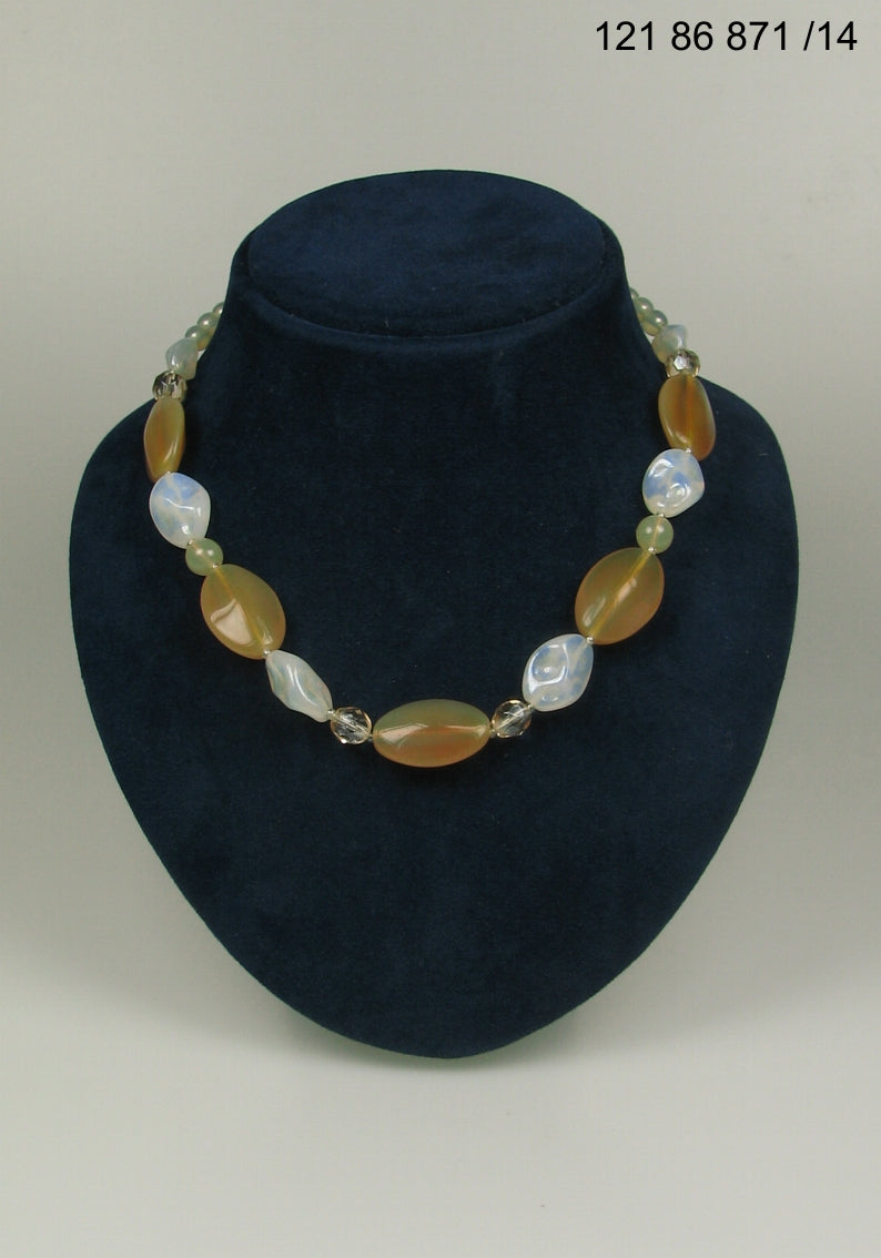 3 pcs Jewelry piece with Czech Glass Beads (OUTLET Vintage)