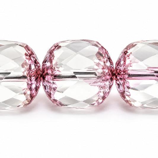 Cathedral Faceted Fire Polished Beads, Crystal Bronze (00030-14415), Glass, Czech Republic
