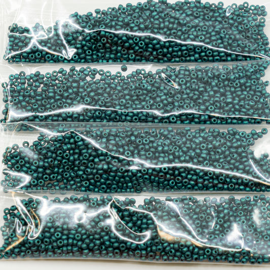 奥特莱斯 10 克 Preciosa Ornela 种子珠，圆孔，散装，11/0，深青色 79 (23980-79209)，玻璃，捷克共和国