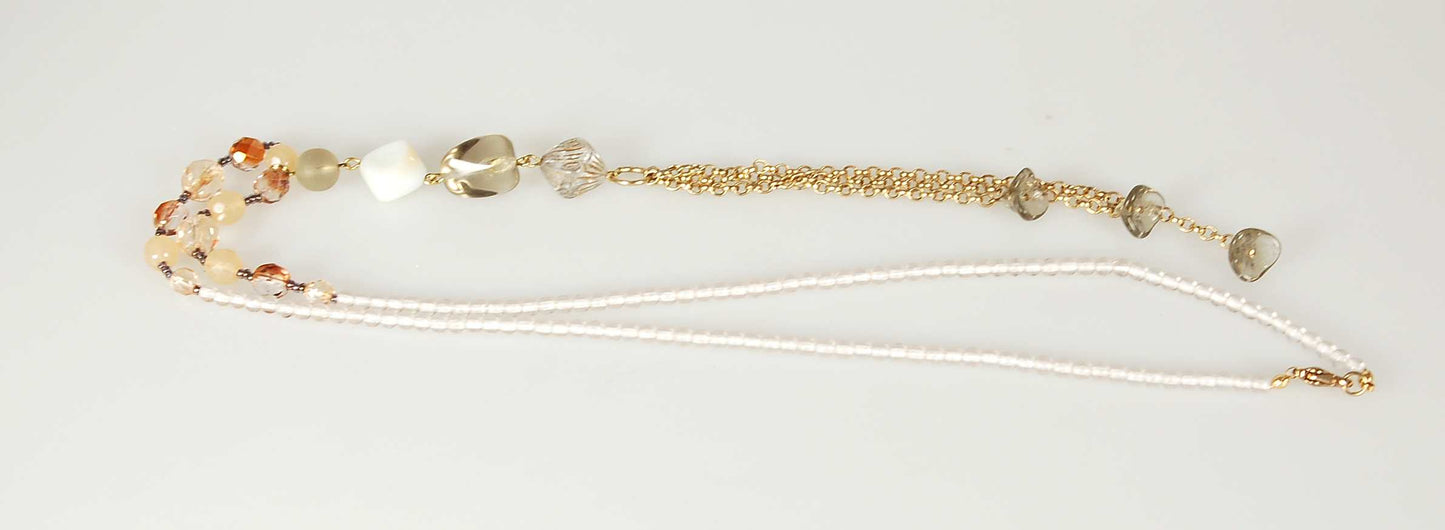 3 pcs Jewelry piece with Czech Glass Beads (OUTLET Vintage)