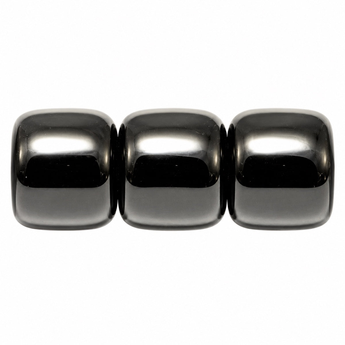 Barel Beads, Black (23980), Glass, Czech Republic