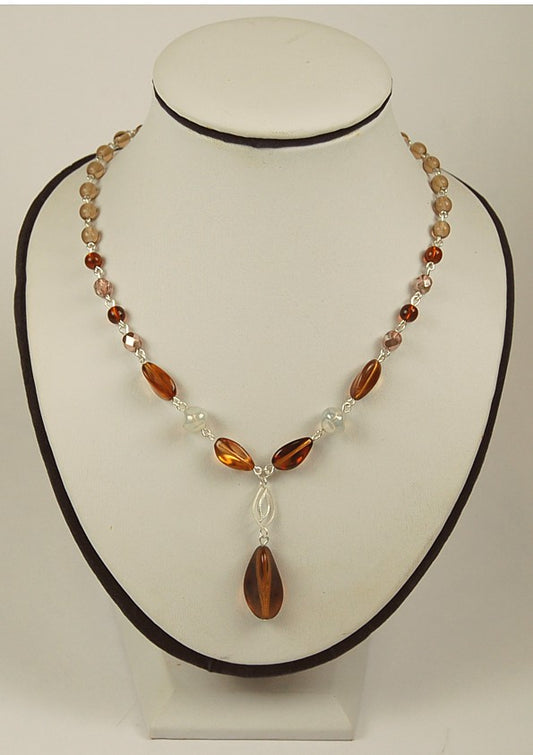 3 pcs Jewelry piece with Czech Glass Beads (OUTLET Vintage)