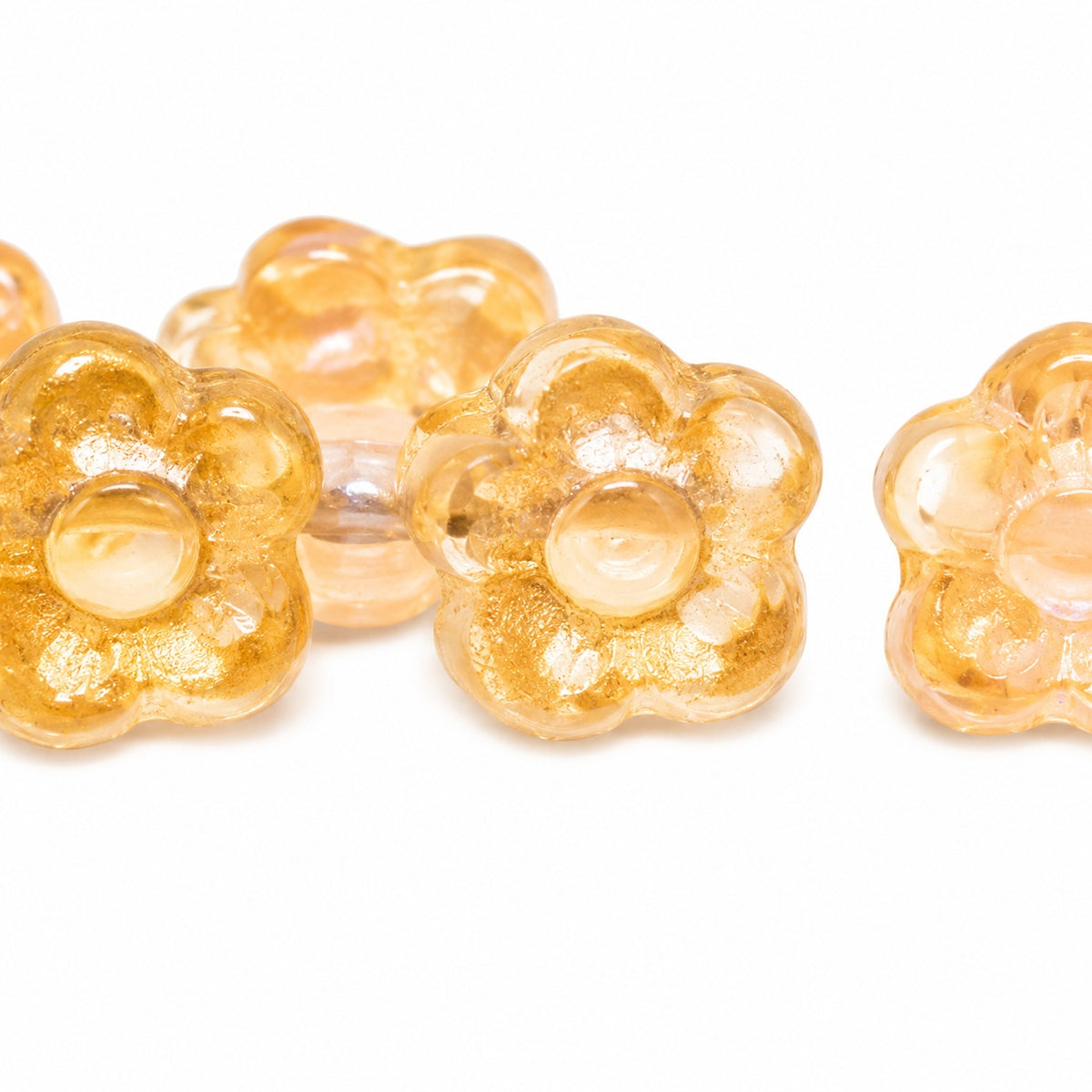 Forget Me Not Beads, 87701 (87701), Glass, Czech Republic