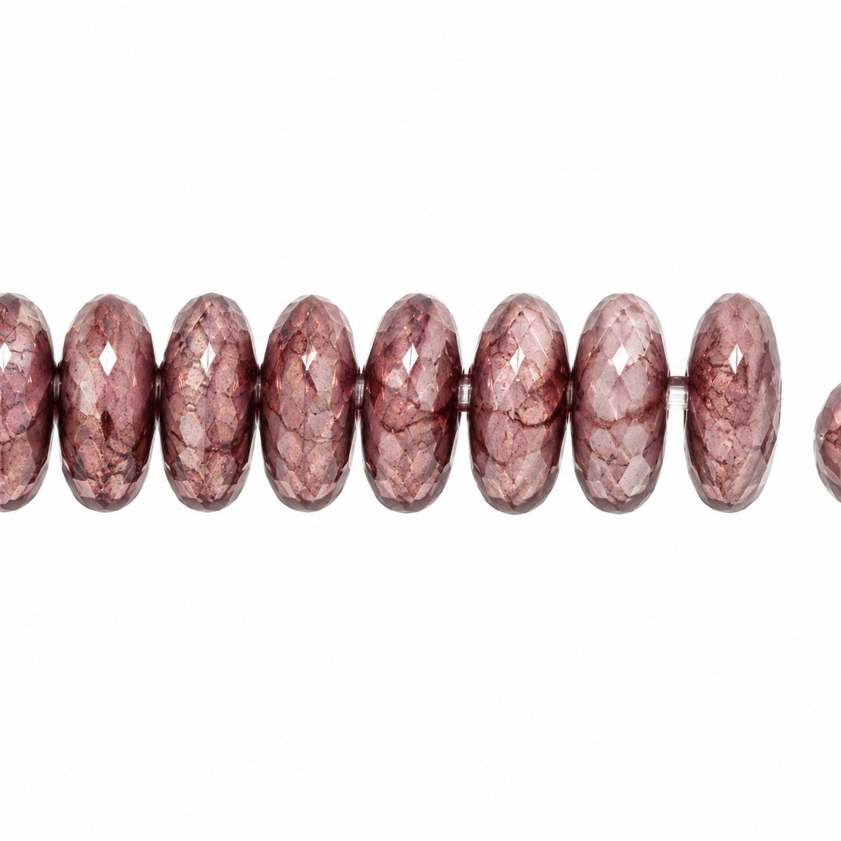 Lentil Round Beads, X1620 (x1620), Glass, Czech Republic