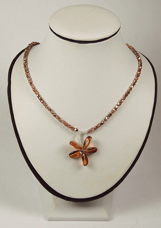 3 pcs Jewelry piece with Czech Glass Beads (OUTLET Vintage)