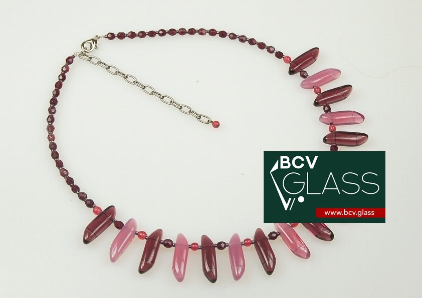 3 pcs Jewelry piece with Czech Glass Beads (OUTLET Vintage)