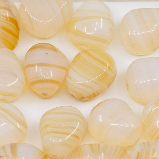 OUTLET 250g/50g Shaped Pressed Beads, 16 x 14 mm, 15161 (15161), Glass, Czech Republic