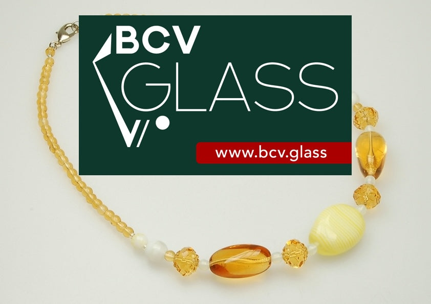 3 pcs Jewelry piece with Czech Glass Beads (OUTLET Vintage)