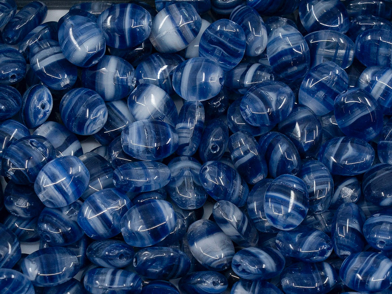 OUTLET Pressed Beads,  mm, Glass, Czech Republic