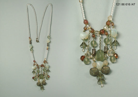 3 pcs Jewelry piece with Czech Glass Beads (OUTLET Vintage)