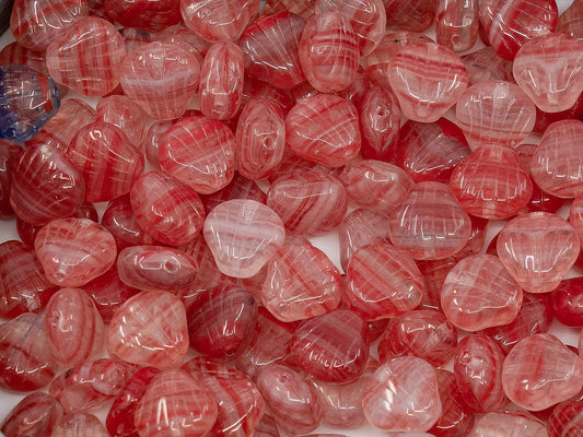 OUTLET Small Flat Shell Beads, 8x7 mm, Glass, Czech Republic