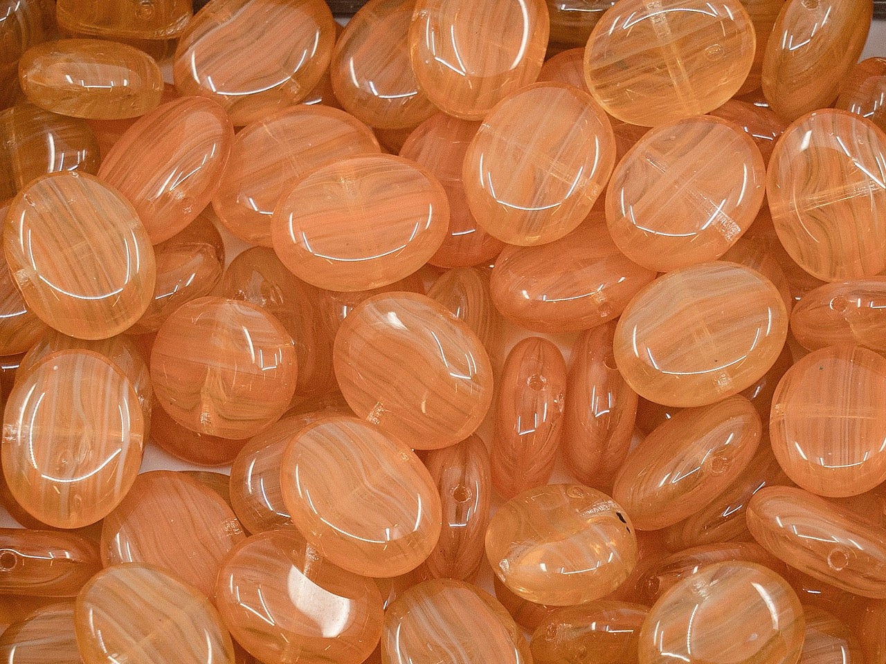 OUTLET Pressed Beads,  mm, Glass, Czech Republic