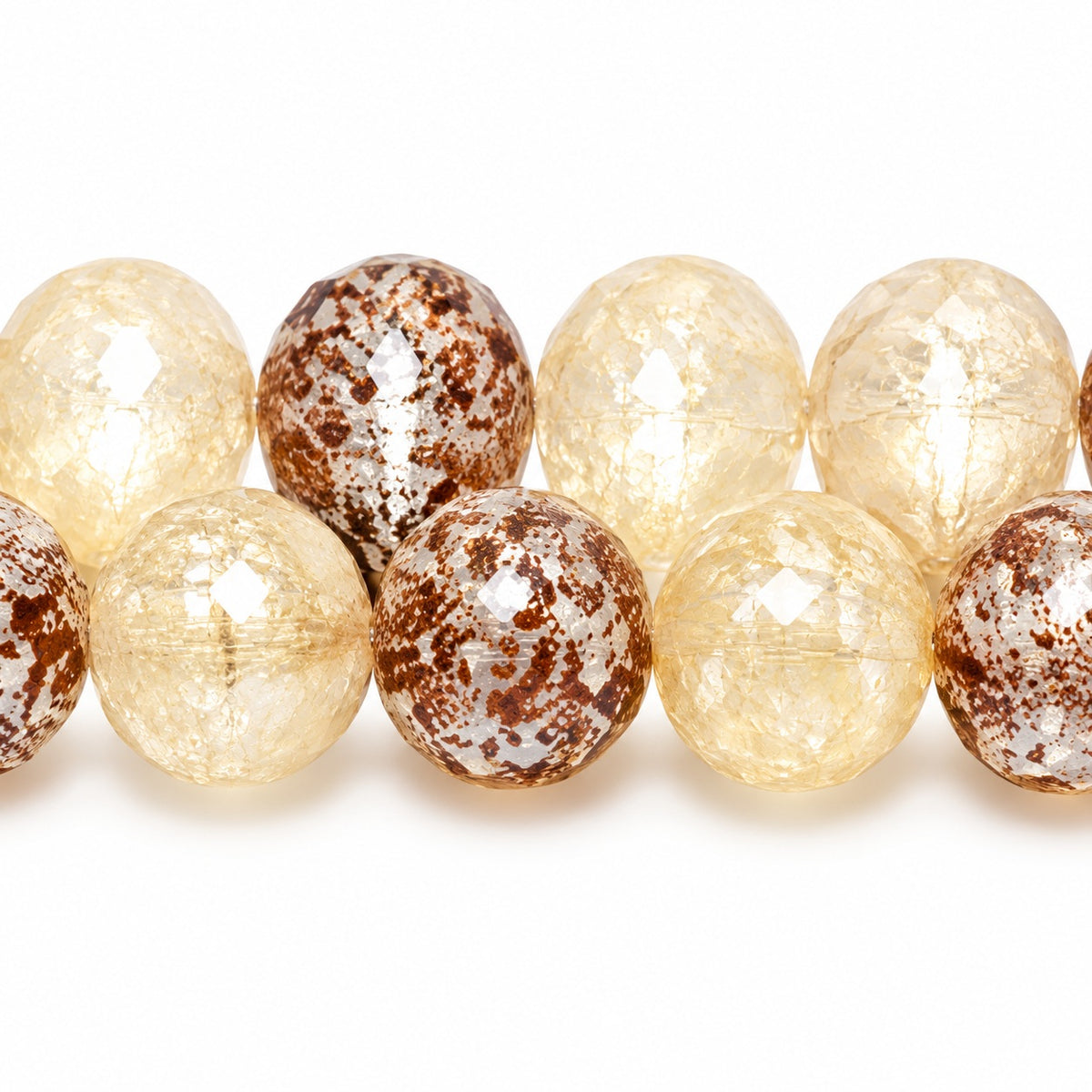 Drop Beads, X3052 Terracotta Silver (x3052-15481), Glass, Czech Republic