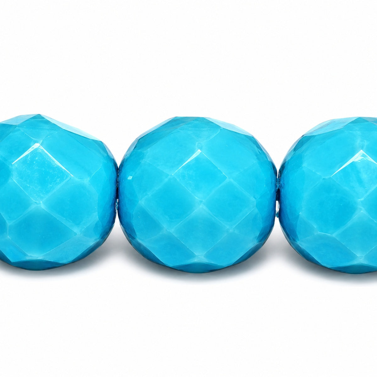 Faceted Round Fire Polished Beads, Blue (63020), Glass, Czech Republic