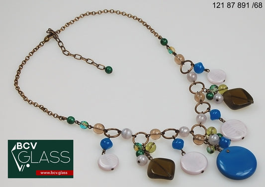 3 pcs Jewelry piece with Czech Glass Beads (OUTLET Vintage)