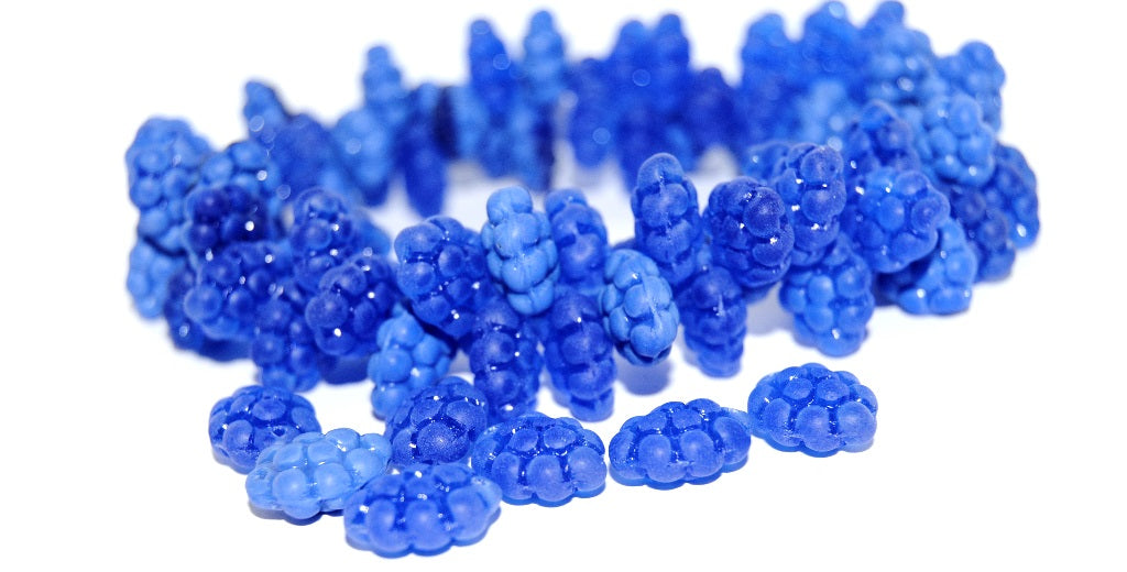 OUTLET 10  grams Grape Beads, 14 x 10 mm, 32020 Matte (32020-84100), Glass, Czech Republic