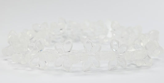 桌切蝴蝶珠，水晶（00030），玻璃，捷克共和国