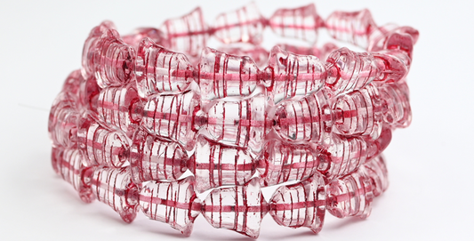 扁铃珠，水晶红线（00030-54314），玻璃，捷克共和国