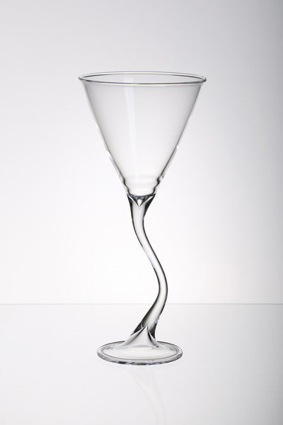 Gewelltes Cocktailglas, Glas, Tschechische Republik