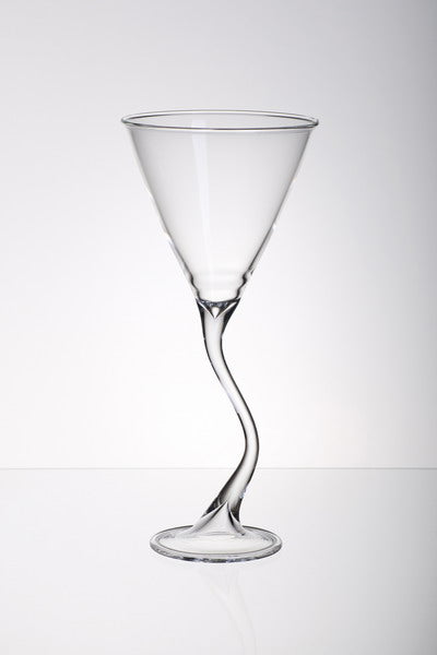 Wavy Coctail Glass, Glass, Czech Republic