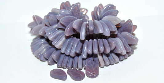 Czech Glass Pressed Beads Leaf, 21300 (21300), Glass, Czech Republic