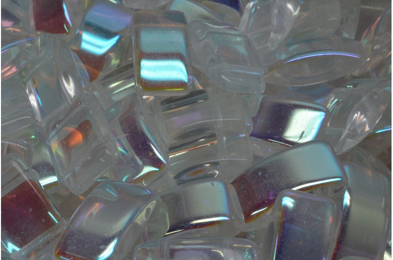 Carrier Beads, Crystal Ab (00030-28701), Glass, Czech Republic