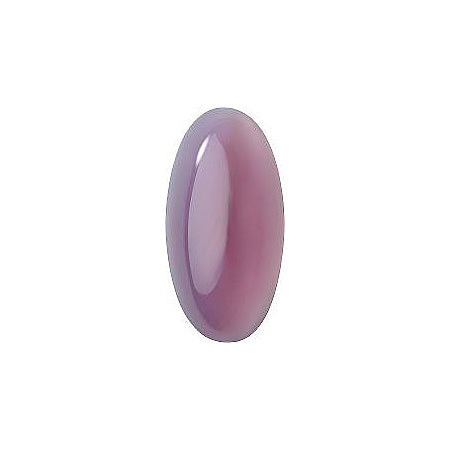 Oval Cabochons Flat Back Crystal Glass Stone, Violet 13 Milky Colours (04030-20040-K), Czech Republic