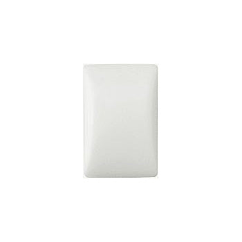 Rectangle Cabochons Flat Back Crystal Glass Stone, White 9 Opaque (030 ...