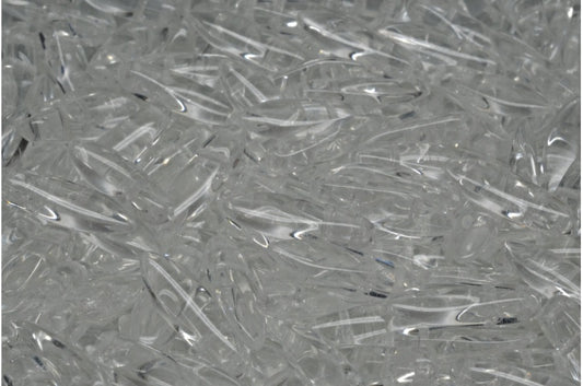 2-Loch-Dolchperlen, Kristall (00030), Glas, Tschechische Republik