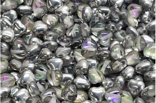 ハートビーズ、クリスタル 26536 (00030-26536)、ガラス、チェコ共和国